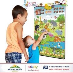 Educational Toddler Learning Toy with Animal Sounds and Memory Activities