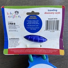 Baby Einstein Traveling Discovery Cards Educational For 6 Months And Up!
