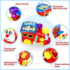 Baby Toys 12-18 Months Musical Train Kids Toys for 1 2 3 4+ Year Old Boys Girls