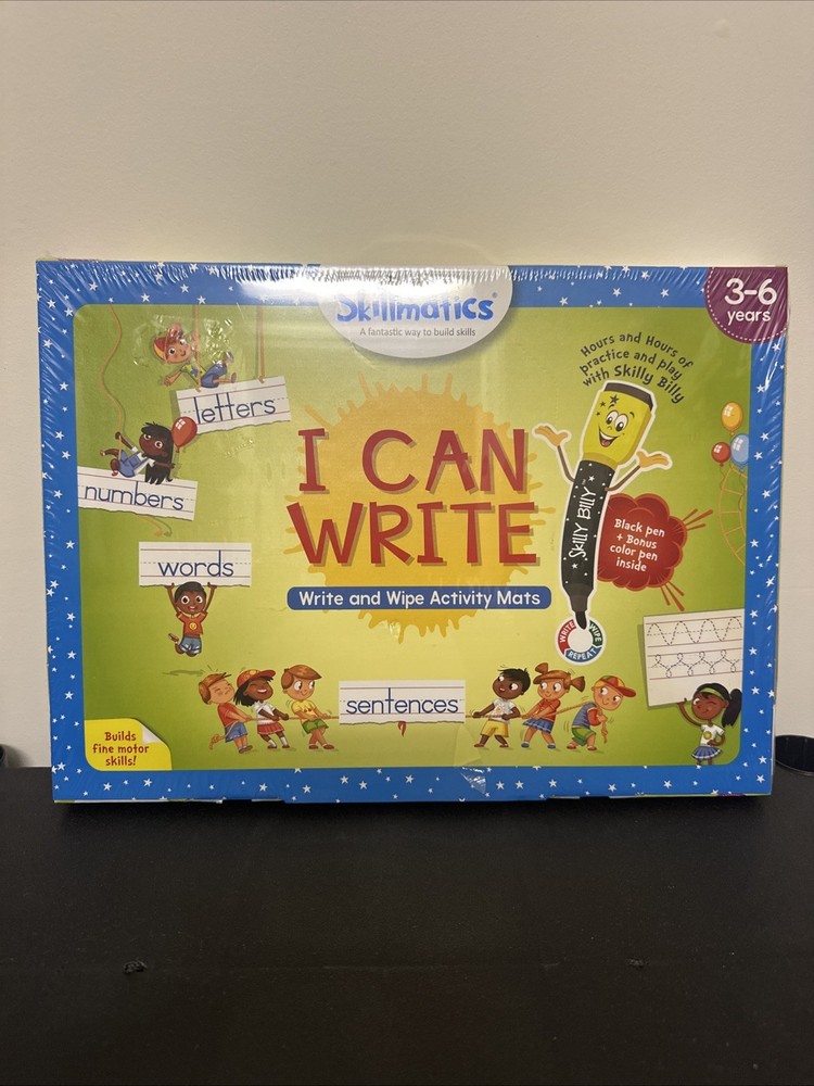 New Skillmatics I Can Write Reusable Preschool Learning Activity Educational Toy