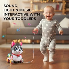 Baby Toys 1 Year Old, Musical Puppy Toys for 6-12-18 Month Girls Boys, Biling…