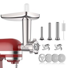 Metal Meat Grinder Attachment for KitchenAid Stand Mixer, Meat Grin… Fast Ship