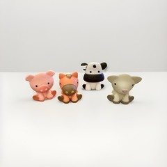 Learning Resources Peekaboo Finger Puppet Farm Animal Replacement Pieces 4