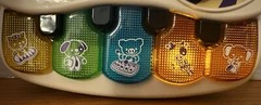 VTech Monkey Band Music Center Keyboard Piano Lights Sounds Learning Toy-working