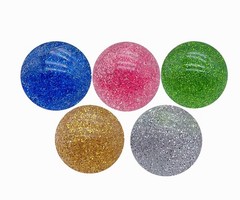 Large Bouncy 45mm for Glitter Bounce Balls Party Favors Super Bouncy Balls Gi…