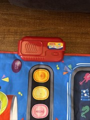 Toddler Music Mat 2-in-1 Piano Drum Blue 19×31 Foldable Interactive Toy