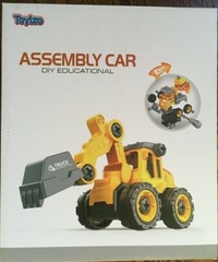 12 Pcs Construction Truck Set–Excavator Bulldozer Fire Truck Dump Truck