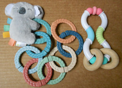 Irzy Ritzy Baby Activity Toy Kayden Koala & Munchkins Sili Twisty Bendable Teeth