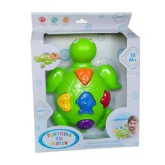 Turtle Baby Shape Sorter Toy with 6 Colorful Blocks, Sorting & Matching Puzzle