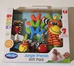 Playgro Jungle Friends Babies Infant Toddler Newborn NEW Rattles Hands feet