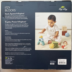 Itzy Ritzy – ITZY Blocks 10 SENSORY BLOCKS – 0M+ – NEW IN BOX