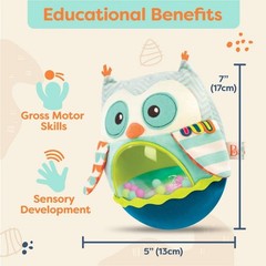 Roly-Poly Baby Toy – Owl Be Back: Sensory Development Toy for Infants
