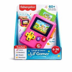 Fisher-Price Laugh & Learn Lil Gamer Pink Baby Toy GXL72 6-36M NIB