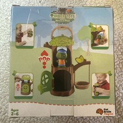 Fat Brain Toys Timber Tots Tree Hut with Liam Turtle Toddler Toy BRAND NEW!