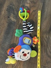 2001 Fisher-Price Learning Pattern Attach ‘n Play Monkey baby Music Works