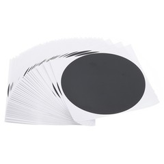 6″ Floor Stickers Classroom Decor, 42 Pcs Self Adhesive Dots Markers, Black