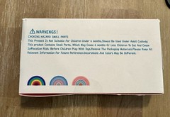 McGmitt Stacking Toy Silicone Rainbow Building Blocks Nesting Puzzle 6mo+ New