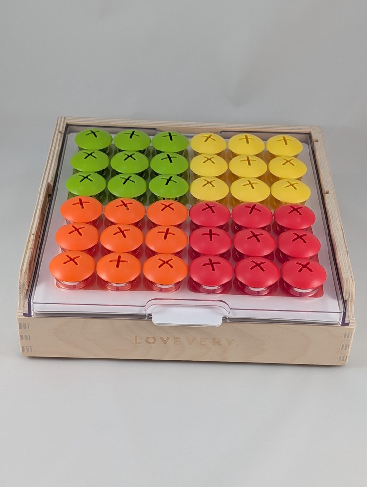 Lovevery Mosaic Button Board Wooden Toy Investigator Kit Montessori Complete