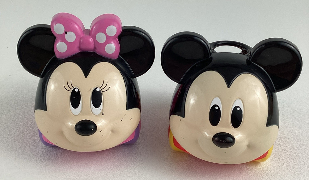 Disney Mickey & Friends Minnie Mouse Oballs Go Grippers Roll Along Baby Toys Lot