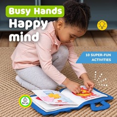 Travel Toys for Airplane and Car Rides, Quiet Busy Book for Toddlers 1-3, Pla…