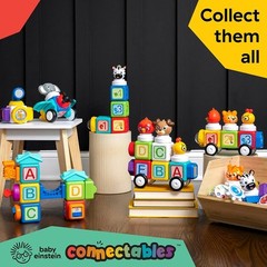 Baby Einstein Connectables 11 Piece Set STEAM Learning Magnetic Blocks