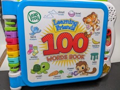 LeapFrog Learning Toy Bundle Scout Remote + 100 Words Book