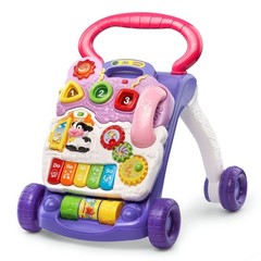 Sit-to-Stand Learning Walker – Educational Toy, Frustration-Free, Lavender Color