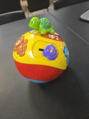 VTech Wiggle and Crawl Ball Toy Tested Works. Light Up Sound