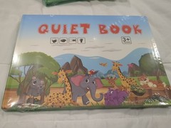 Quiet Books for Toddlers, 4 Pk Montessori Learning & Educational Books 3+- New
