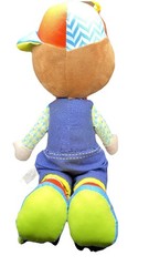 June Garden Dressy Friends Lucas 15.5” Educational Doll Zipper, Buckle, Laces