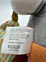Infantino Playtime Plush Fox Sensory Activity Toy Rattle Crinkle Teether