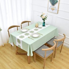 Zobesta Vinyl Table Cloth for Rectangle Tables Plastic Tablecloth PVC Tablecl…