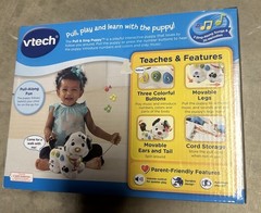 VTech Pull and Sing Puppy Toy 6-36 Months 60+ Songs Teaches Colors Numbers NEW