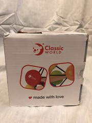 Classic World Magic Ball Learning Infant Toy Hand Crafted Natural Wood￼ Colorful