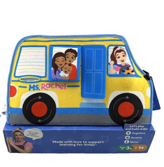 Ms. Rachel Tummy Time Activity Bus Child Development Learning Baby Toy 3m+