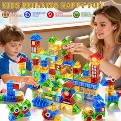 Magnet Toy for Toddlers 3-5, 115 Pieces Magnet Building Toys for Kids 4-8, Presc