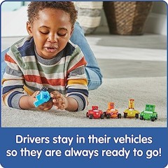 Numberblocks Numberblocks Miniature Car Figure Set 1-5 Character Cars (5-Piece