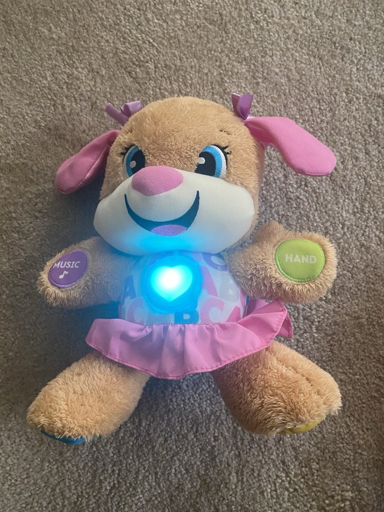 Fisher-Price Laugh & Learn Smart Stages Sis Puppy Learning Toy Ages 6-36M