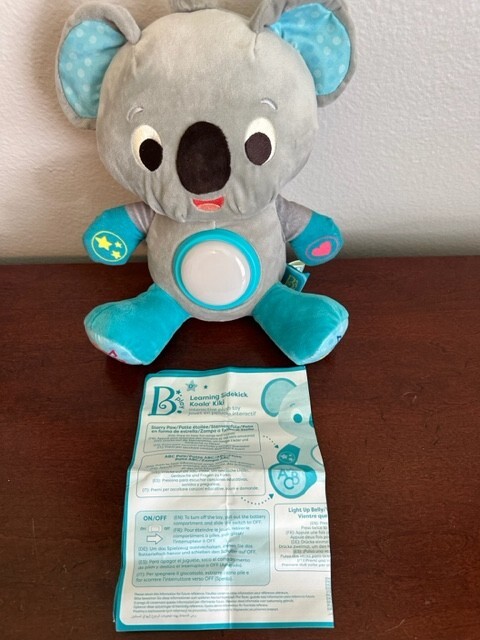 B Play KIKI Koala Grey Learning Sidekick Interactive Plush Talking Singing G7