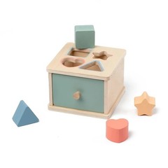 Montessori Toys for 1-3 Year Old Color Sorting Wooden Drawer Box Toy for Toddler