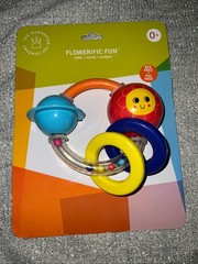 Manhattan Toy Company Flowering Fun Rattle New Sealed See Photos