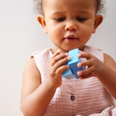 Beech Wood Discovery Blocks Squeaking Clacking Rattling Sound Toys 6 Pack