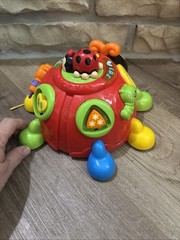 Vtech Crazy Legs Learning Bugs Ladybug Interactive Pull Toy Musical Singing