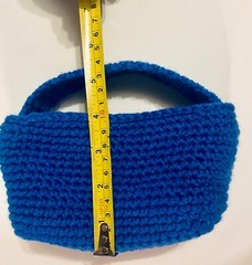 Handmade Crochet Blue Color Sorting Playset, Learning Toy, Montessori