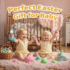 Alilo Yoyo Talking Bunny Baby Singing Musical Rattle Mimicking Toys Repeats