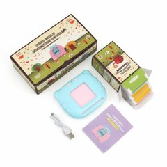 Kids Educational Learning Machine English Early Teaching w/ 112 Cards Child Gift
