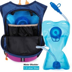 Ivygreen Kids Hydration Backpack, Hiking Backpack for Boys or Girls with 1.5L…
