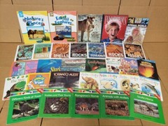 Lot of 25 Science Nature Experiment Animal Educational Learn Kid Child Books MIX