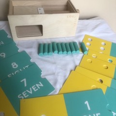 LOVEVERY Wooden Counting Box – COMPLETE SET (for ages 34-36 months)