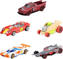 Hot Wheels Let’s Race 5-Pack 1:64 Die-Cast Cars Netflix Series Toy